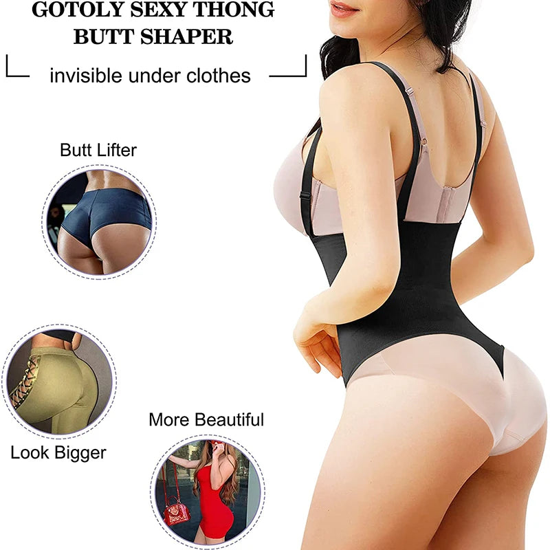 Bodysuit Shapewear Women Full Body Shaper Tummy Control Slimming Underwear Sheath Butt Lifter Push Up  Abdomen Shapers Corset